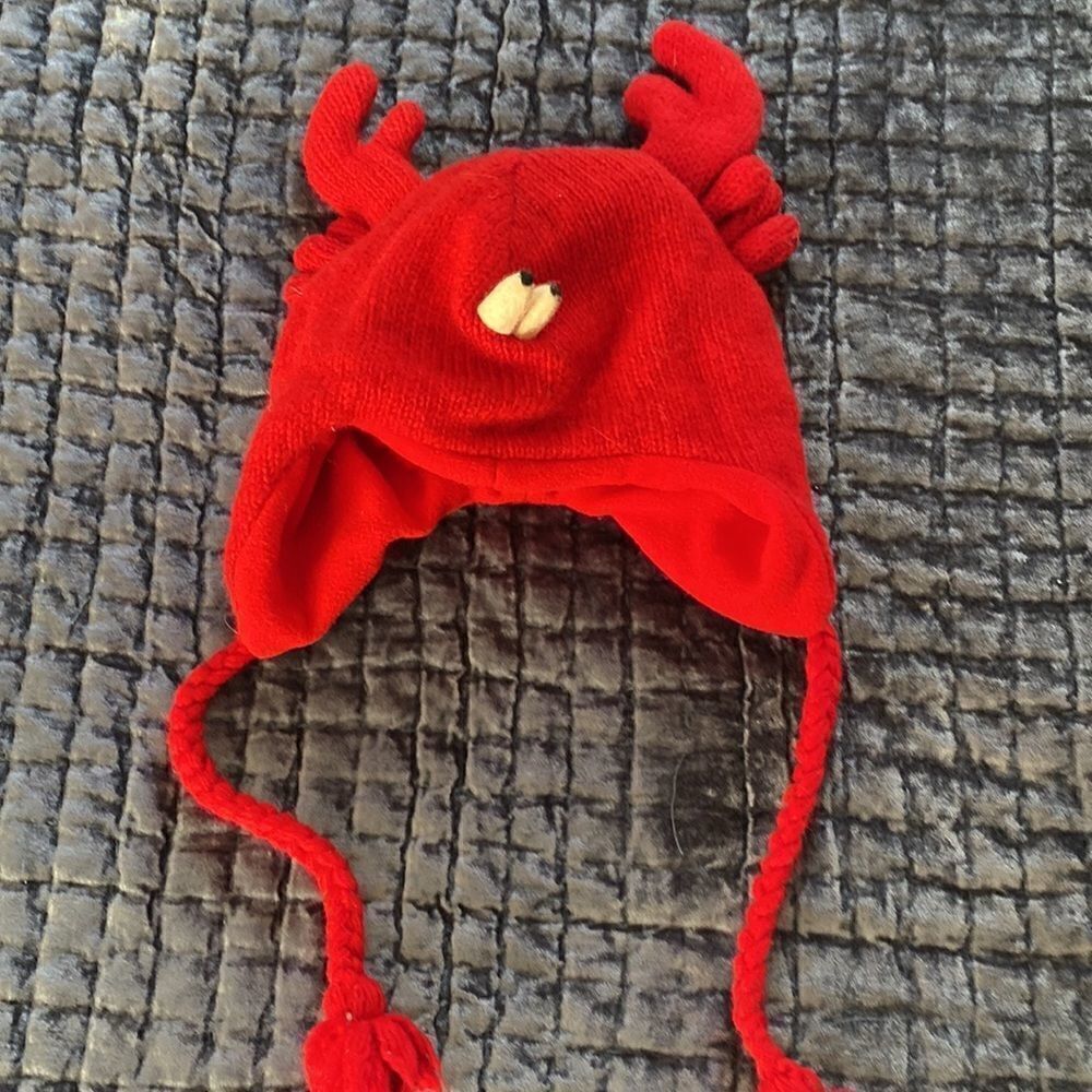 Sunfishsales.com red lobster winter hat. 🦞 - Picture 2 of 7